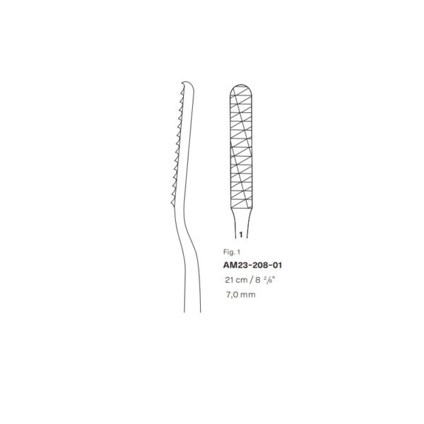 Maltz Nasal Rasp TC (Tungsten Carbide)