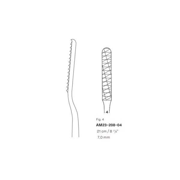 Maltz Nasal Rasp TC (Tungsten Carbide)