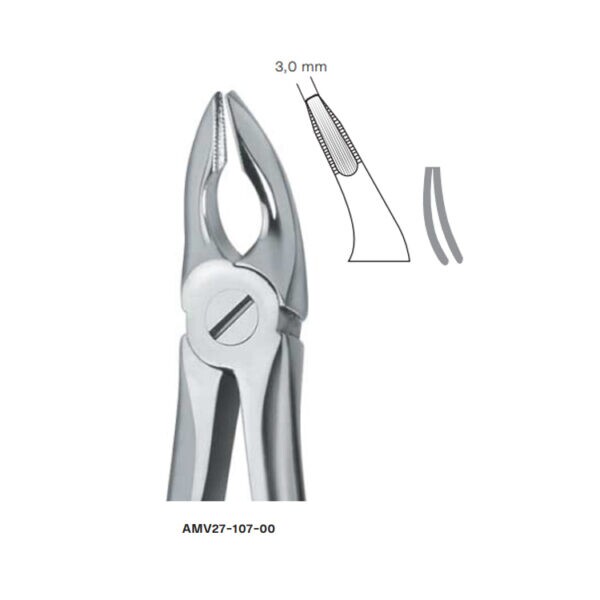 Extracting forceps, English pattern