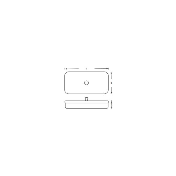 Dimensions of a rectangular instrument box with lid